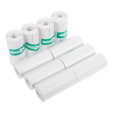 MOVTOTOP 10 Rouleaux Papier Adhésif Thermique pour Imprimante Rouleaux Papier d'Impression Instantané pour Appareil Photo Mini Papier Autocollant pour Imprimante Photo Papier Auto-Adhésif Papier Thermique pour Imprimante de Poche
