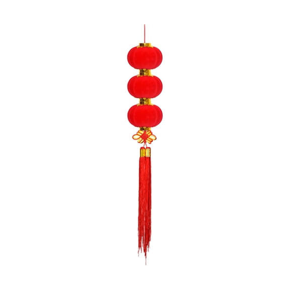 SDNall New Years Decorations, Chinese New Year Red Lanterns 2025 Spring Festival Hanging Lanterns Decorations Chinese New Year Decorations Oriental Good Wish for New Year