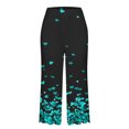 thumbnail image 4 of Pantalons Larges pour Femmes Mode Pantalons Décontractés Élastiques Amples Pantalons Droits Larges Pantalons Larges Pantalons Larges pour Femmes Pantalons Droits pour Femmes, 4 of 5