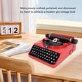 thumbnail image 4 of Typewriter Table Decor, Artistic Appeal Retro Typewriter Model Sturdy  for Home Studios Offices Cafes, 4 of 7