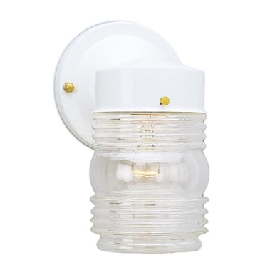 Westinghouse Lighting Luminaire mural d'extérieur à une lumiére en blanc