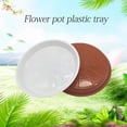 thumbnail image 4 of 10Pcs 10Sizes Plastic  Shape Home Garden Flower Pot Planter Tray Saucers, 4 of 6