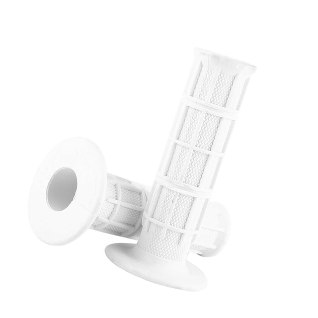 Comfortable Silicone Hand Grips Pair, Anti Skid Handlebars for Motorcycles, Fits Most with Grid Strip Design, Easy to Install, Low Temperature Resistant