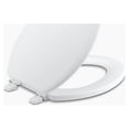 thumbnail image 1 of Kohler K-4694-0 Siège de Toilette Allongé Ridgewood - Blanc, 1 of 3