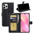 thumbnail image 1 of [PST] iPhone 14 Pro Max Wallet Case, Leather Magnetic Card Slot Wallet Folio Flip Case Cover, 1 of 7