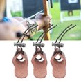 thumbnail image 1 of Archery Thumb Protector Glove, 3 Pcs Lightweight Adjustable  Finger Glove For Traditional Bow, 1 of 8