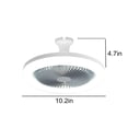 thumbnail image 3 of Chmadoxn Home Appliances Ceiling Fan With Lights, Enclosed Low Fan Light, Ceiling Light With Fan, Hidden Fan With E27 Lamp Ceiling Fan, 3 of 5