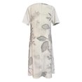 thumbnail image 5 of Heliisoer Robe pour Femme, Liquidation Été Robe d'Été Décontractée pour Femme à Col en V à Manches Courtes Imprimée avec Poche, 5 of 5