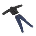 thumbnail image 4 of Milaget 1/12 Scale Female Miniature Jacket Suit, Figure Leather Coat Suit, DIY Accessory, 4 of 9