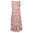 thumbnail image 4 of Ovzne Robes pour Femmes 2025 Robe pour Femme Mode pour Femmes Vacances Été Couleur Unie Sans Manches Robe de Fête de Plage Robe pour Femmes Imprimée Liquidation, 4 of 6