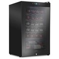 thumbnail image 1 of Ivation 24 Bottle Compressor Wine Cooler Refrigerator with Lock, Black, 1 of 8