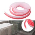 thumbnail image 3 of Collapsible Shower Threshold Water Dam Collapsible Bath Shower Barrier Water Stopper Retention System Dry and Wet Separation for Bathroom Kitchen and More，Attention To The Color And Size Of The Order, 3 of 10