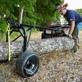thumbnail image 5 of Timber Tuff Chariot Porte-Bûches en Acier, Capacité de 1000 Livres, Compatible VTT, 5 of 5