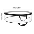 thumbnail image 5 of Penkiiy Clear Wreath Storage Bag 24 Inch Christmas Wreath Storage Container, Heavy Duty Wreath Protector with Handle for Holiday Seasonal Wreath Garland, 5 of 5