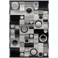 thumbnail image 1 of Rug Branch Montage Collection Modern Abstract Doormat Area Rug Entrance Floor Mat (2x5 feet) - 2'3" x 5', Grey, 1 of 5