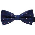 thumbnail image 1 of Men Colorful Pattern Formal Necktie formal bowtie Men Adult Male Business Meeting Wedding Polyester Yarn Bowtie, 1 of 8