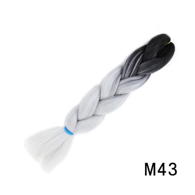 My Order Naittoop 24 Inch Braiding Hair Extensions High Temperature Synthetic Fibre, Pre Stretched Braiding Hair for Women
