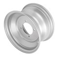 thumbnail image 4 of Moyeu de Roue à 4 Goujons de 8 Pouces, Moyeu de Roue de Remplacement en Alliage d'Aluminium à 4 Trous d'Écrou pour Kart, Quad, Chariot, 4 of 7