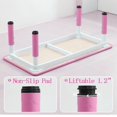 thumbnail image 4 of Ensemble Table pour Enfants et 6 Chaises, Bureau et Chaise pour Tout-Petits à Hauteur Réglable, Table Multi-Activités pour Enfants avec Plateau Anti-Graffiti pour 2 à 10 Ans, Max 300 Lb Ensemble Table pour Enfants et 6 Chaises, Hauteur Réglable T, 4 of 7