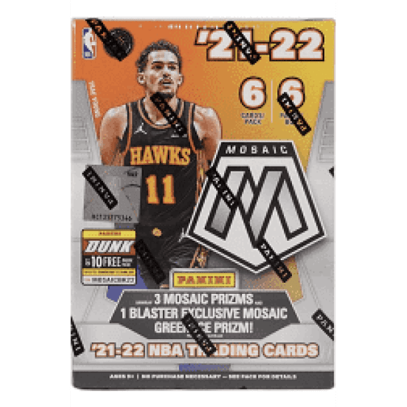2021-22 Panini Mosaic Basketball Fanatic Blaster Box
