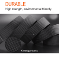thumbnail image 4 of HLONK Durable Unisex Nylon Casual Belt  Black, 4 of 6
