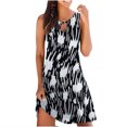 thumbnail image 1 of Pisexur Robes d'Été pour Femmes Décontractées Sans Manches T-Shirt Plage Fluides Débardeurs Robes de Plage, 1 of 5