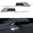 thumbnail image 1 of Car Reflective Strip Door Warning Reflector Carbon Fiber Universal Luminous Stickers Decals, 1 of 6