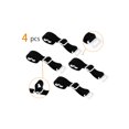 thumbnail image 2 of INSPIRE CHIC Bretelles de Soutien-Gorge Invisibles Réglables pour Femmes Couleur Unie Noir-1, 2 of 4