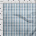 thumbnail image 2 of oneOone Cotton Poplin Fabric Check Kasuri Print Sewing Fabric BTY 56 Inch Wide, 2 of 4