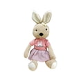 thumbnail image 1 of Binwennn Petite Poupée Lapin Boucle de Rideau Mignonne Sangle Dessin Animé Attaches Sans Perçage Rideaux Emf Rideaux Corail 84 Pouces de Long, 1 of 8