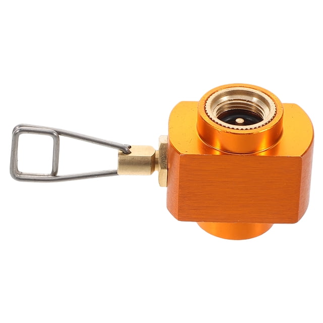 Miangastore Outdoor Propane Converter Outdoor Gas Hose Conversion Adapter Gas Cylinder Tank Cylinder Bottle Connector For Camping Quick Connect Fittings