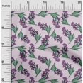 thumbnail image 2 of oneOone Georgette Viscose Light Pink Fabric Floral Sewing Craft Projects Fabric Prints By Yard 42 Inch Wide, 2 of 4