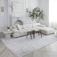 thumbnail image 3 of Rug Branch Astra Modern Indoor Area Rug, Grey , Geometric - Living Room, Bedroom, Dining Room, and Kitchen, 3 of 6