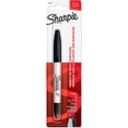 thumbnail image 1 of JEWTWIN TIP Marker Permanent, Permanent Marker Fine + Ultra Fine, 1-Carded, Black Ink (32101PP), 1 of 7