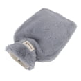thumbnail image 1 of Warm Water Bottle, Washable Large Threaded Stopper Plush Hot Water Bottle PVC Inner Liner  For School Purple,Light Gray,Light Coffee,White, 1 of 8