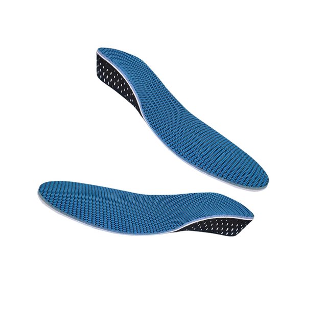 Youkk Cushioned Height Increase Insoles Breathable Shoe Inserts Heightening Insole Blue 2cm 1Set