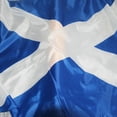 thumbnail image 4 of Desktop Ornament for Home Desk Scottish Flag Theme Canvas Artwork with Fading Colors and Double Header Decoration, 4 of 8