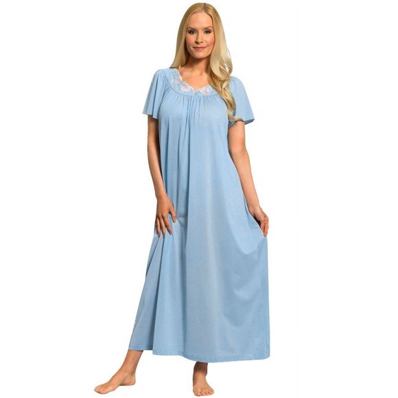 Velrose Lingerie Shadowline Long Flutter Sleeve Nightgown 32280/32280X