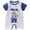 White, variant on Akiihool Toddler Onesie Newborn Baby Unisex Cotton One-Piece Bodysuits Baby Gift Baby Clothes (White,12-15 Months)