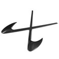 thumbnail image 2 of Car Fender Stickers Decoration Carbon Fiber Style Fits for Mercedes Benz CES CLS Class W205 W213, 2 of 7