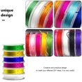 thumbnail image 4 of KAKOWELY 12 Rolls of Lanyard String Plastic String Lacing Cord Beads Lacing Rope Beading Material,393.7"X0.39"X0.39", 4 of 4