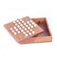 thumbnail image 5 of Solitaire Toy Wood Solitaire Chess Board Game Classical Intelligence Toy for Children Adults, 5 of 5