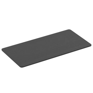 Costway 48" x 24" Whole Piece Table Top with Safe Rounded Corners for Home Office Desk DIY Black