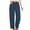 Blue, variant on AherBiu Womens Corduroy Pants High Waisted Straight Leg Casual Pants with Pockets Fall Winter Trendy Wide Leg Trousers