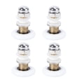 thumbnail image 1 of Miangastore Shower Door Rollers Assorted Color 4Pcs 1.3X1.1X1.1In Stainless Steel Nylon Copper, 1 of 8