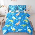 thumbnail image 1 of YST Ensemble de Literie Dessin Animé Dino 7 Pcs, Taille Complète, 1 of 5