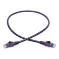 thumbnail image 2 of Eaton Tripp Lite Series Cat6 Gigabit Snagless Molded (UTP) Ethernet cable (RJ45 M/M), PoE, Purple, 2 ft. (0.61 m) RJ-45 (m) CAT 6 - Câble de Raccordement - à RJ-45 (M) - 2 ft - UTP - - IEEE 802.3ab/IEEE 802.5 - Moulé, Sans Embardée, Échoué Violet, 2 of 5