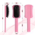 thumbnail image 2 of YSTIANN Curl Defining & Volumizing Brush –Detangles Shapes & Styles Women's Curls Reduces Pulling (1PC) WJ85-863, 2 of 6
