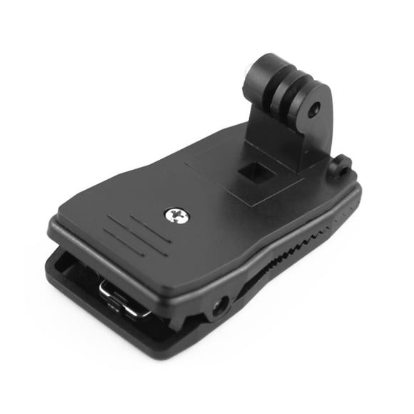 MesaSe 360° Rotate Clip Mount for Action Cameras Adjustable Angle Quick Release Clamp for Sports Enthusiasts