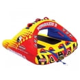 thumbnail image 1 of Airhead Poparazzi 2 Bateau de Lac Double Cavalier en Forme d'Aile Tube Remorquable / 53-1752, 1 of 5